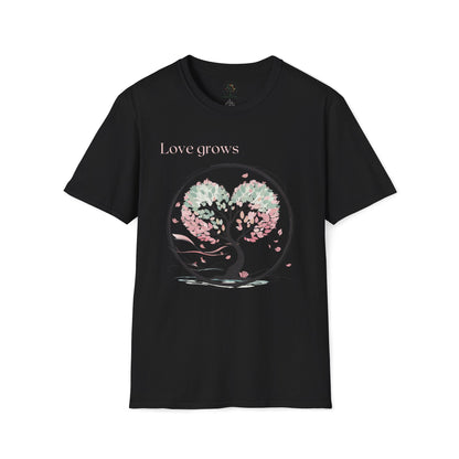 Black | Love grows, front view