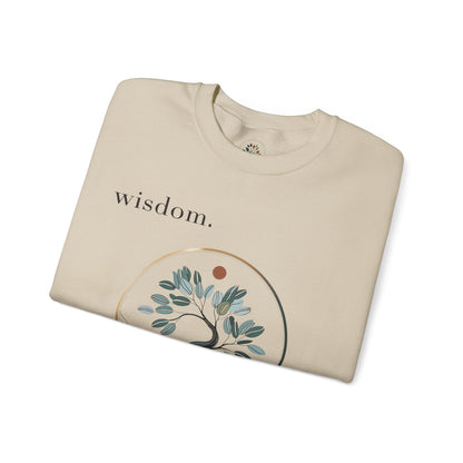 Sand | Wisdom Sweatshirt, folded view