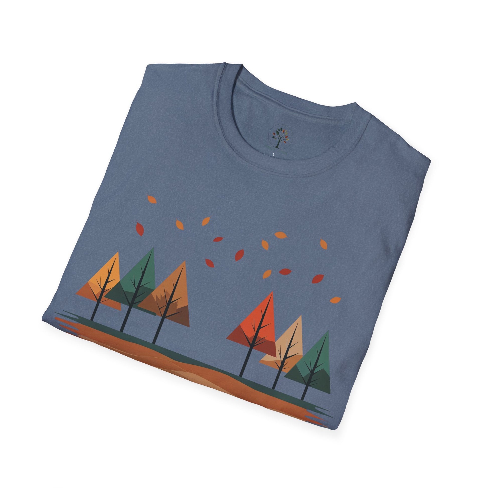 Heather Indigo | Horizon Fall, folded view