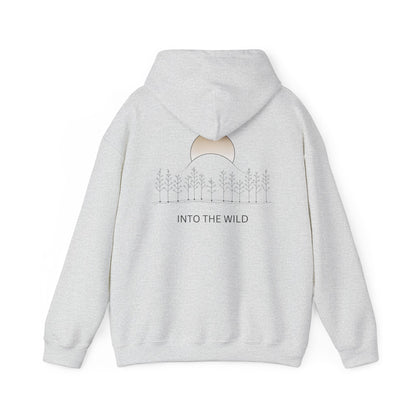 Ash | Into The Wild Hoodie, back design view