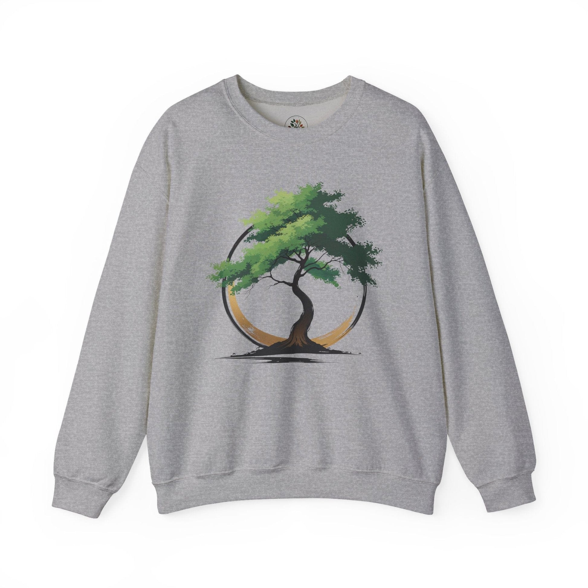 Sport Grey | The Zen Tree Sweatshirt, front view