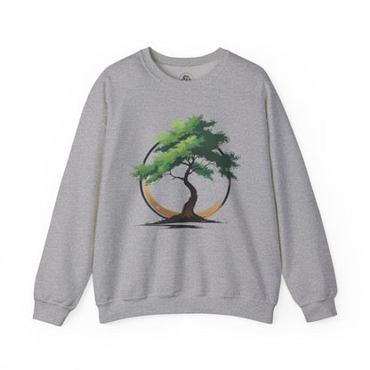 Sport Grey | The Zen Tree Sweatshirt, front view