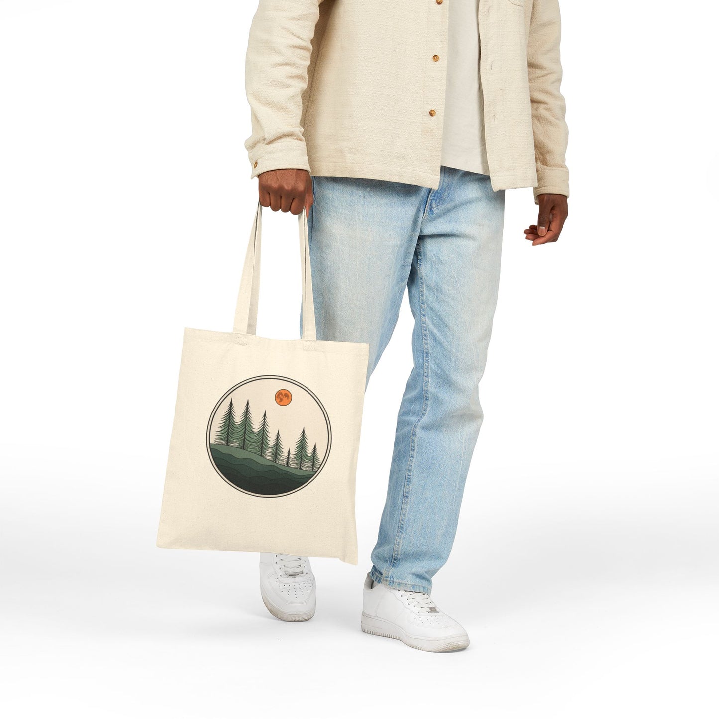 Moonlit Pines Tote Bag