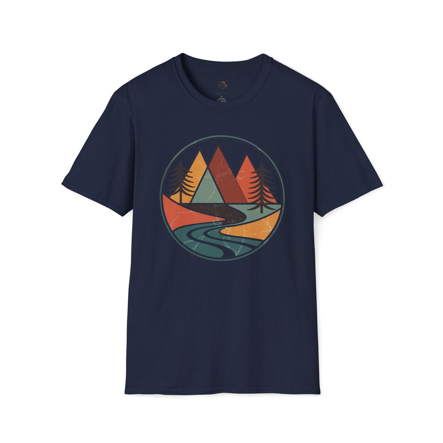 Navy | Retro Horizon, front view