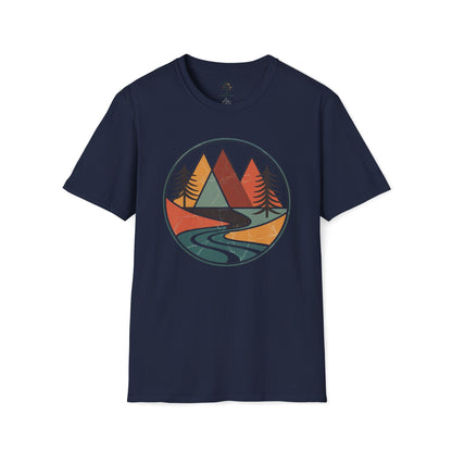 Navy | Retro Horizon, front view