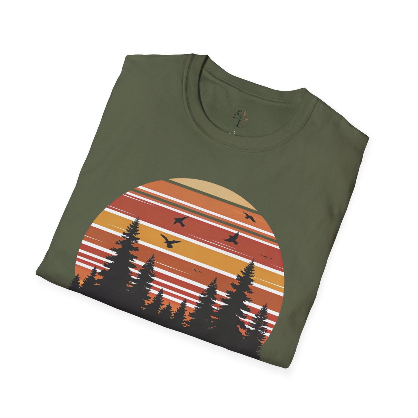 Military Green | Rooted & Radiant, folded view