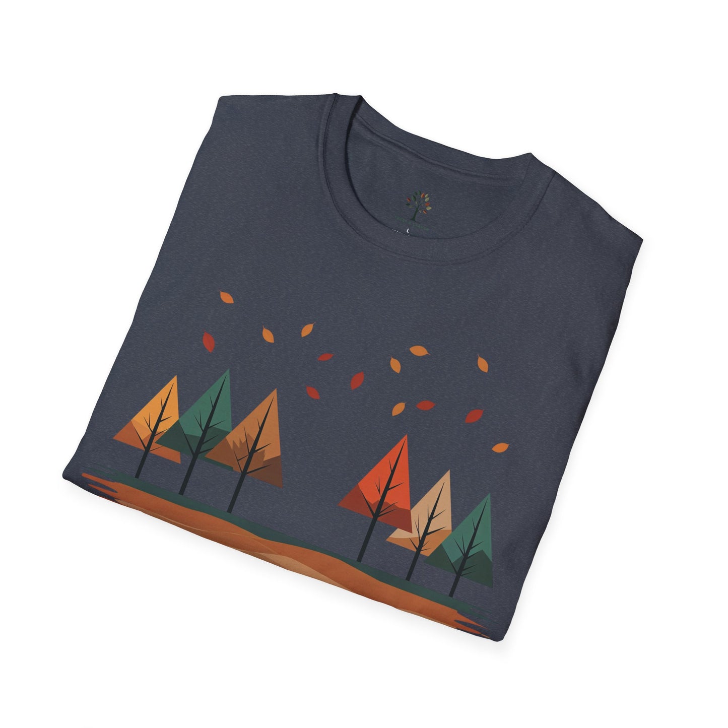 Heather Navy | Horizon Fall, folded view