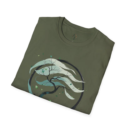 Military Green | Winds of Growth, folded view