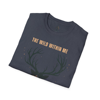 Heather Navy | The Wild Within Me, folded view