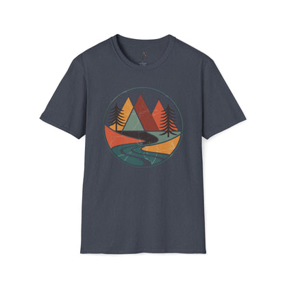 Heather Navy | Retro Horizon, front view