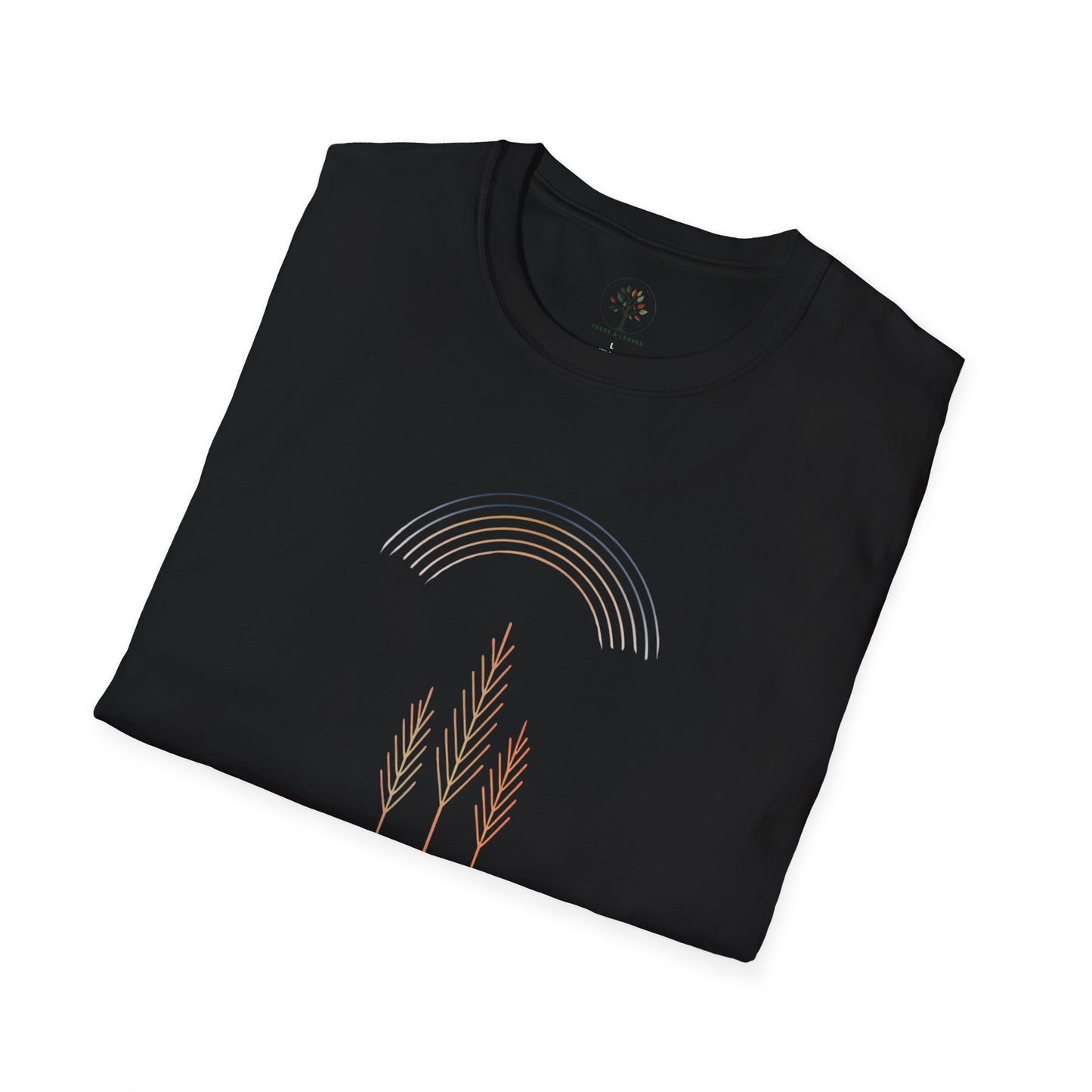 Black | Quiet Arc, folded view