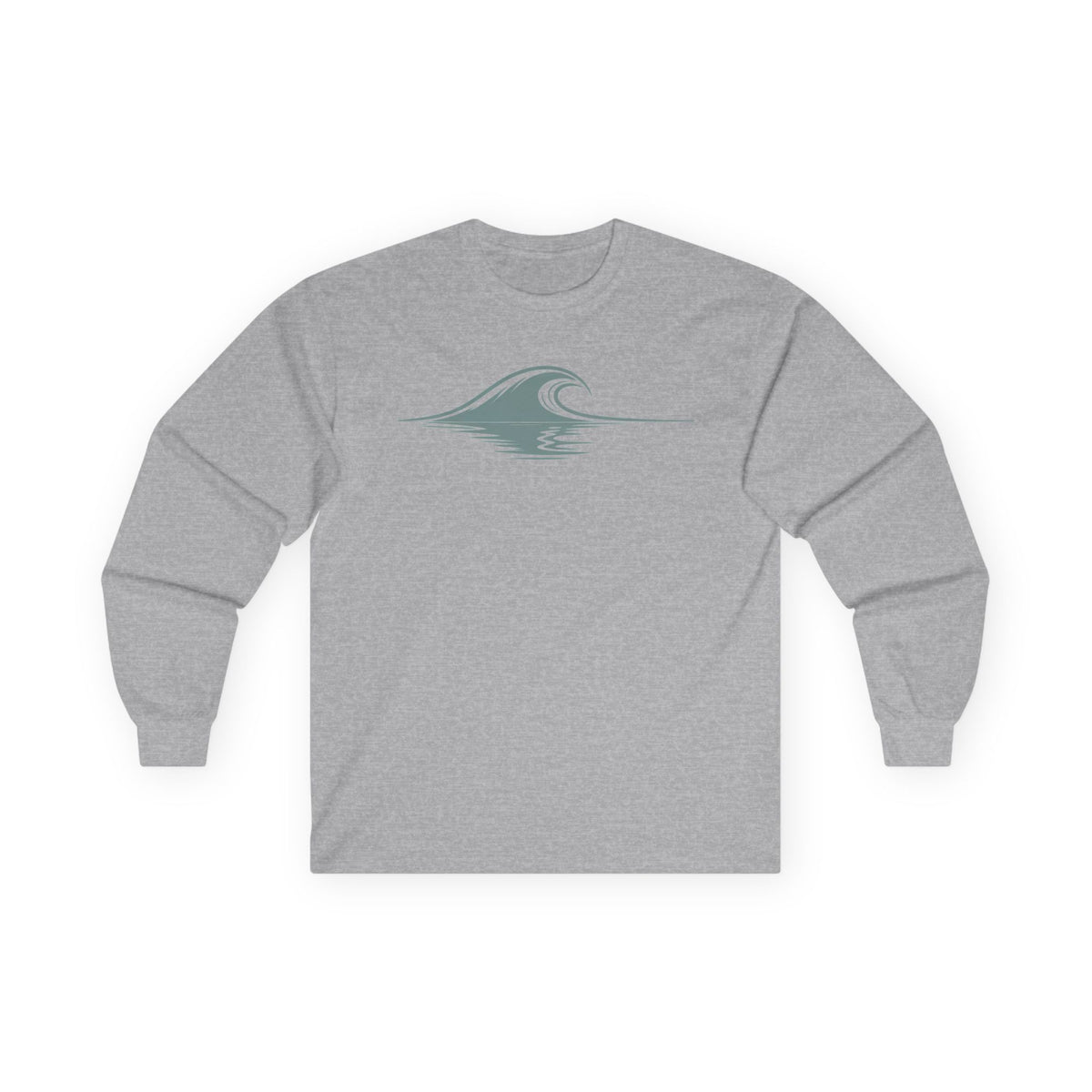 Sport Grey | Drifted Long Sleeve Tee, front view