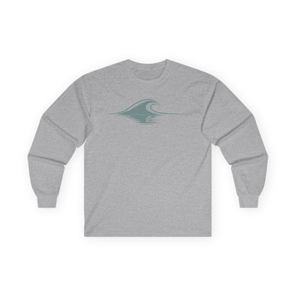 Sport Grey | Drifted Long Sleeve Tee, front view