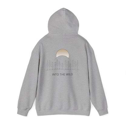 Sport Grey | Into The Wild Hoodie, back view 2