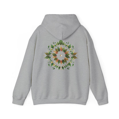 Sport Grey | Eclipse Garden Hoodie, back design view