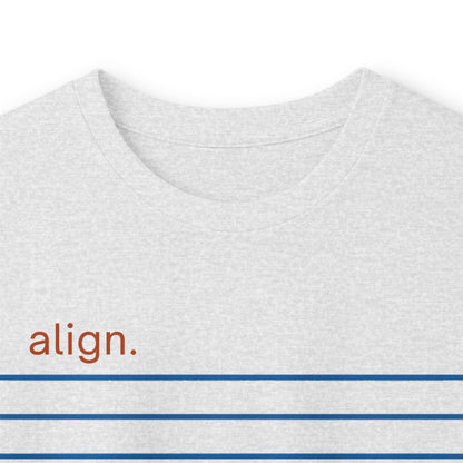 Ash | Align Long Sleeve Tee, folded view