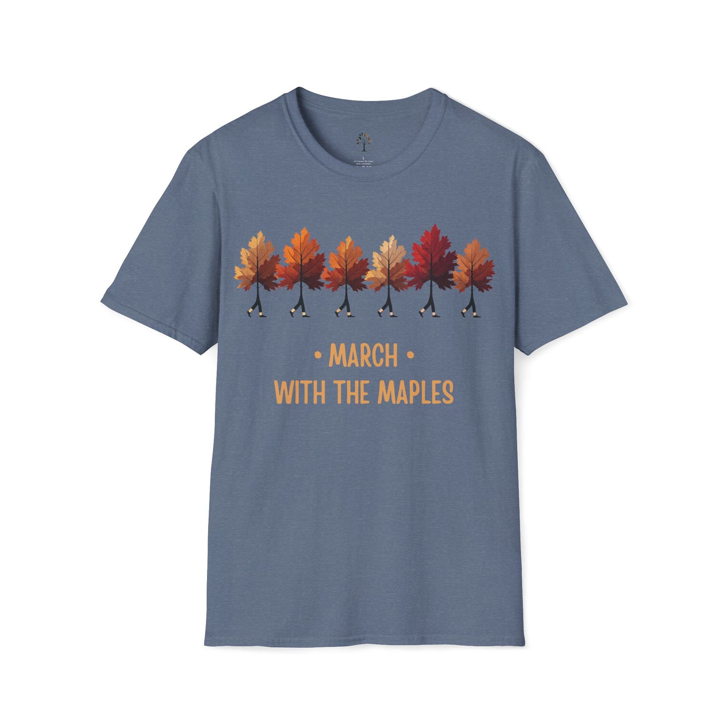 Heather Indigo | March with the Maples, front view