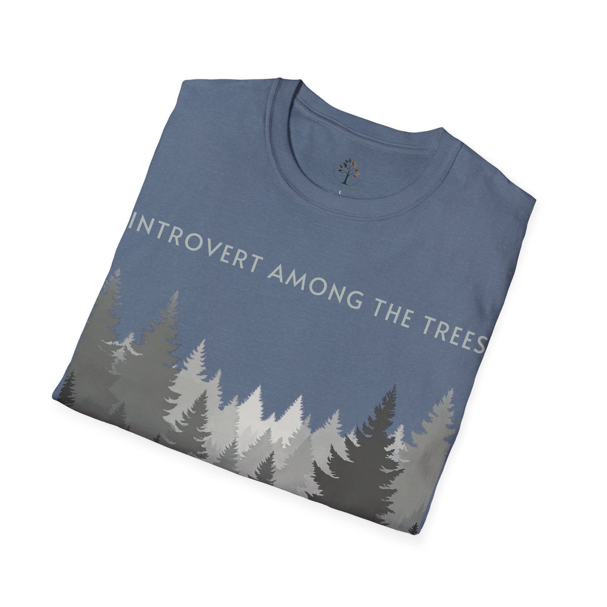 Heather Indigo | Introvert Among the Trees, folded view