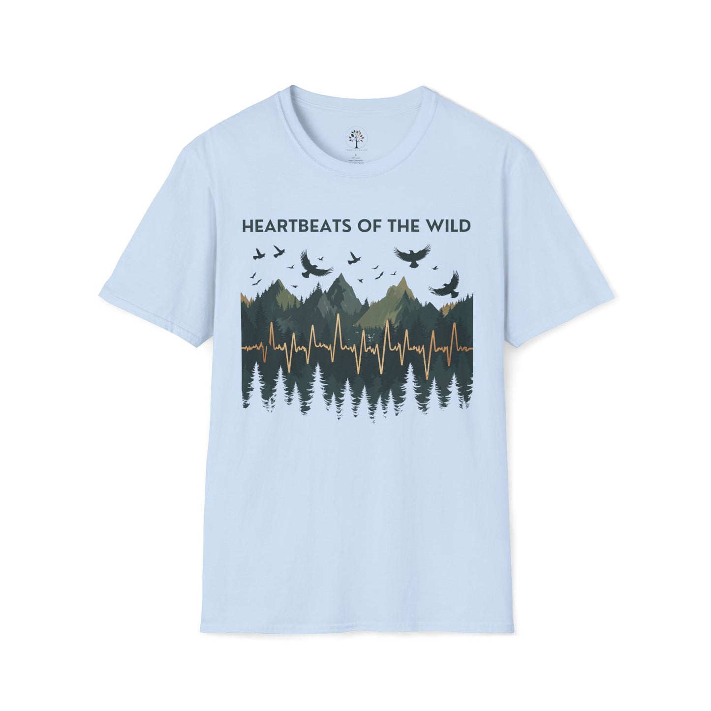 Light Blue | Heartbeats of the Wild, front view
