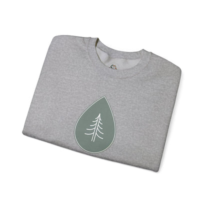 Sport Grey | Calm Drop Sweatshirt, folded view