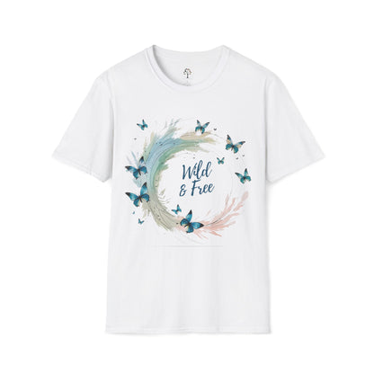 White | Wild & Free, front view