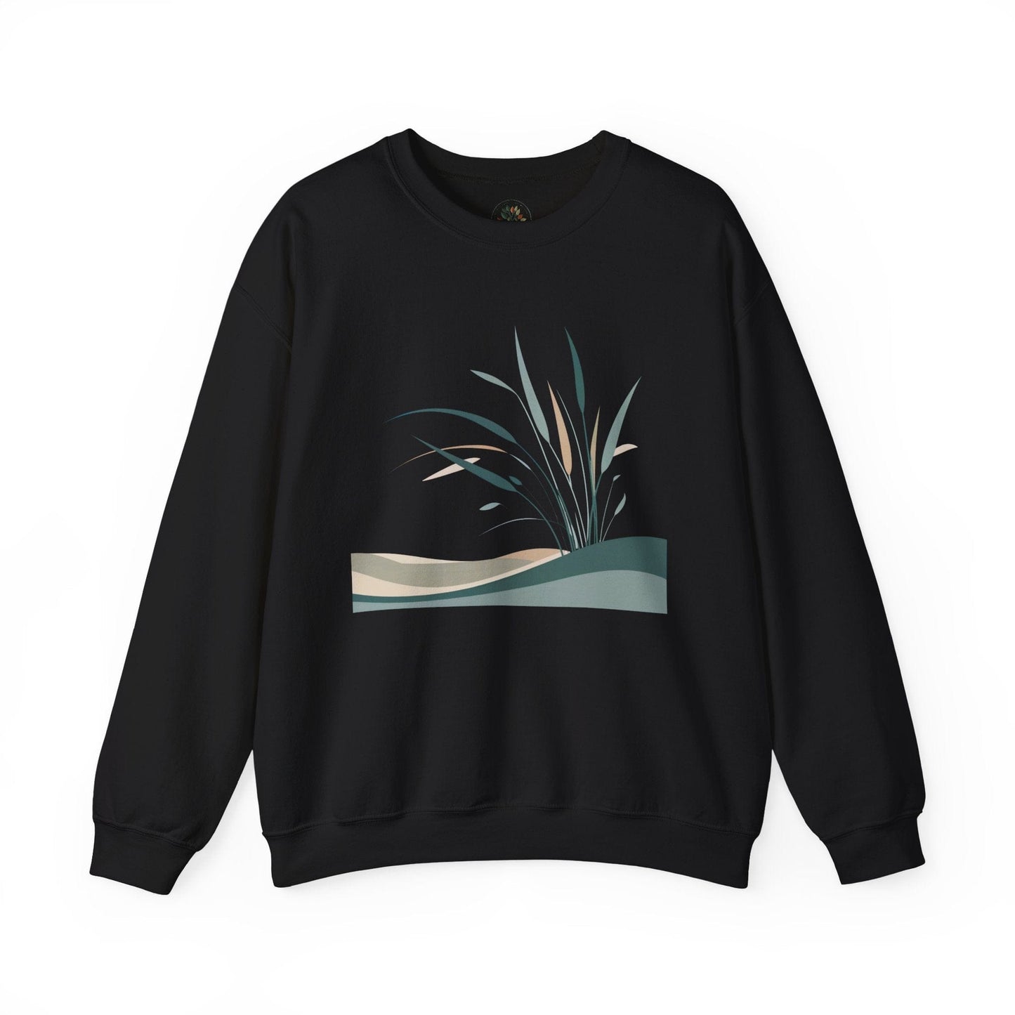 Black | Whispers in the Breeze Sweatshirt, front view