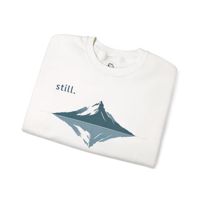 White | Still Sweatshirt, folded view