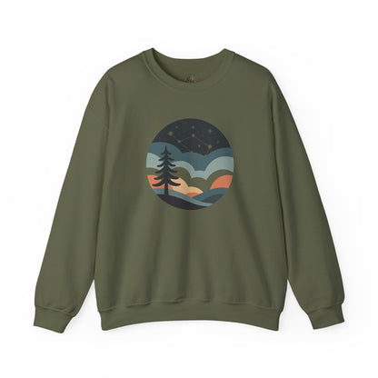 Military Green | North Sweatshirt, front view