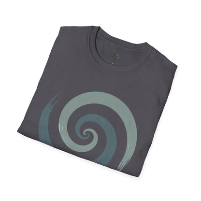 Charcoal | Spiral, folded view
