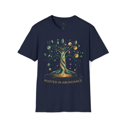 Navy | Rooted in Abundance, front view