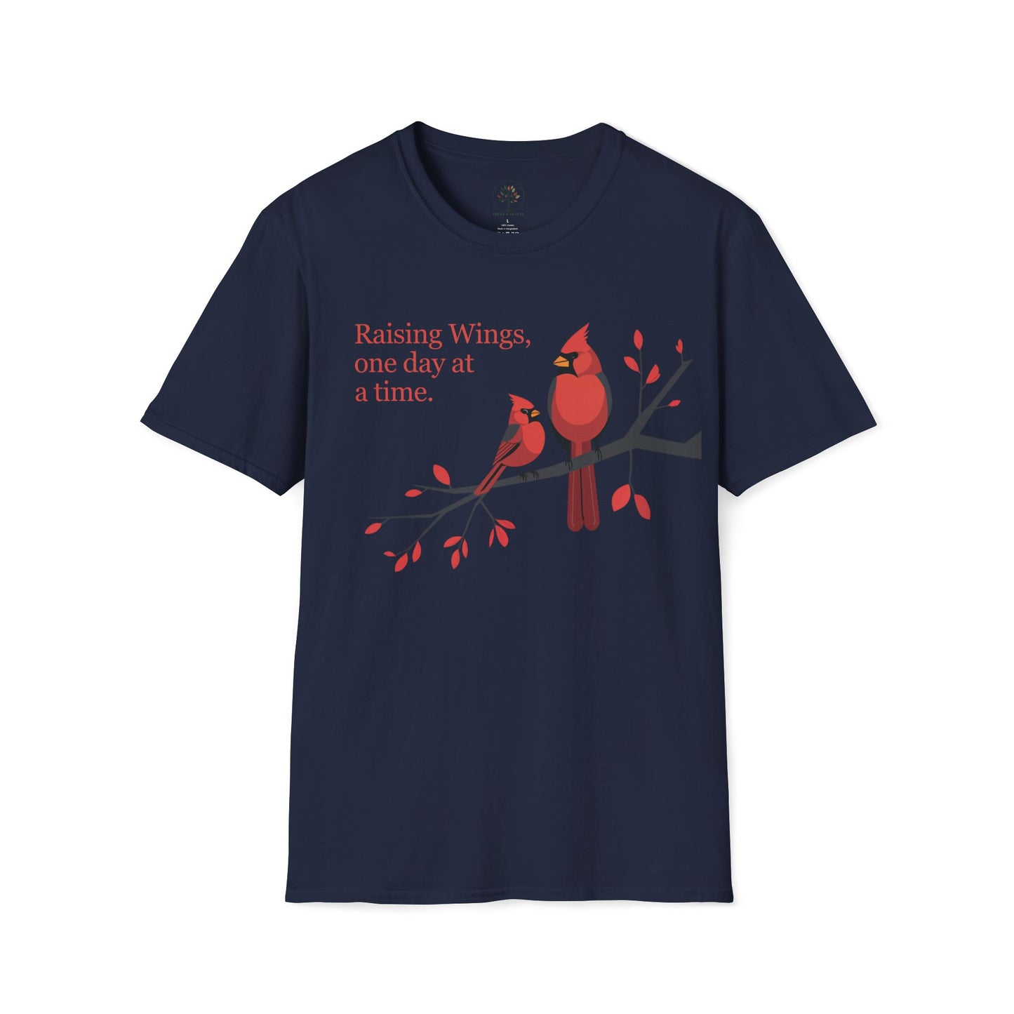 Navy | Raising Wings, One day at a time, front view