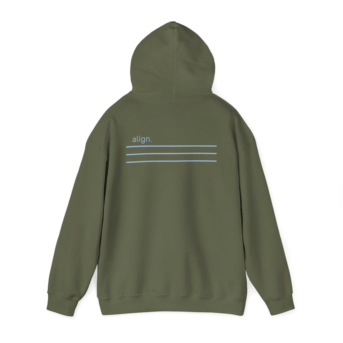 Military Green | Align Hoodie, back view 2