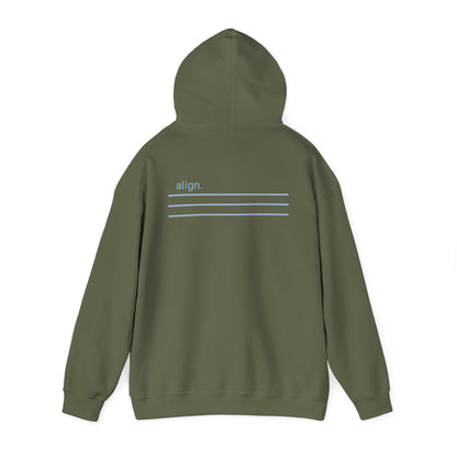 Military Green | Align Hoodie, back view 2