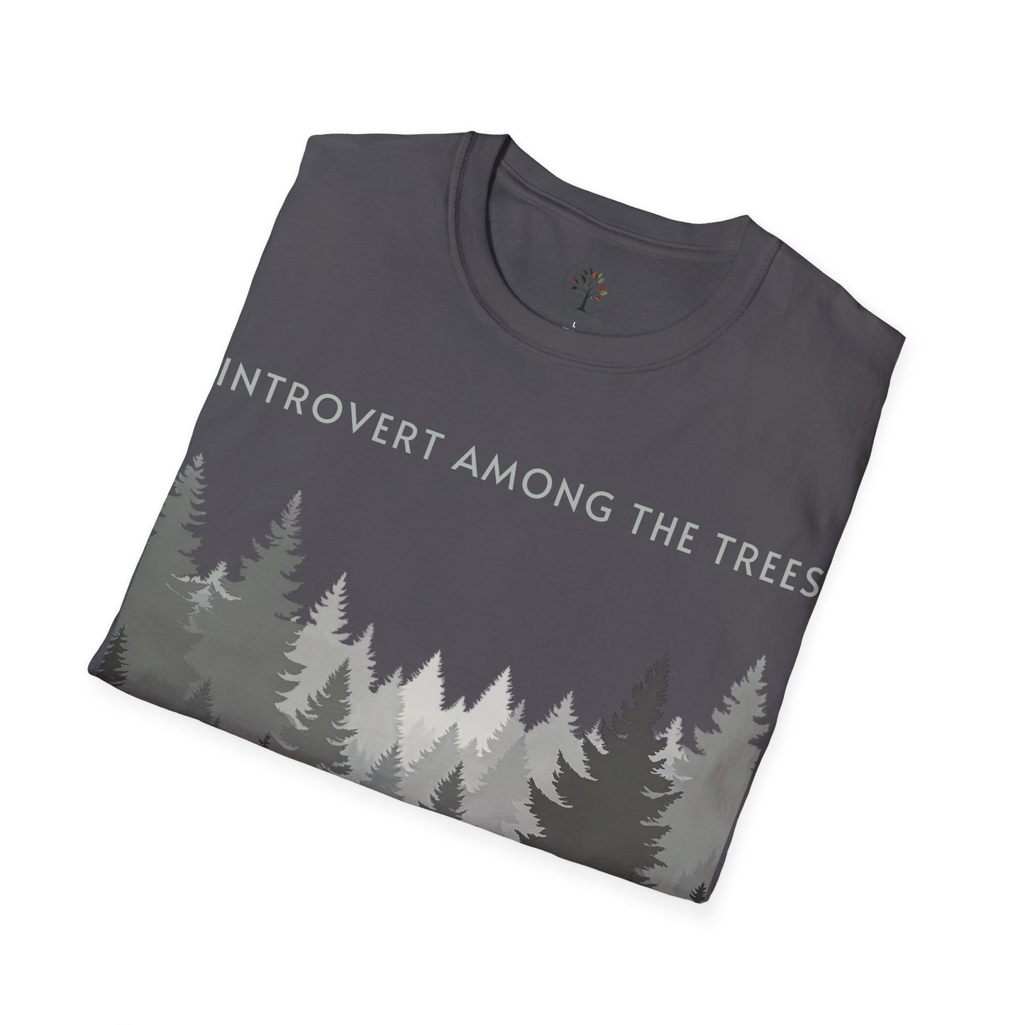 Charcoal | Introvert Among the Trees, folded view