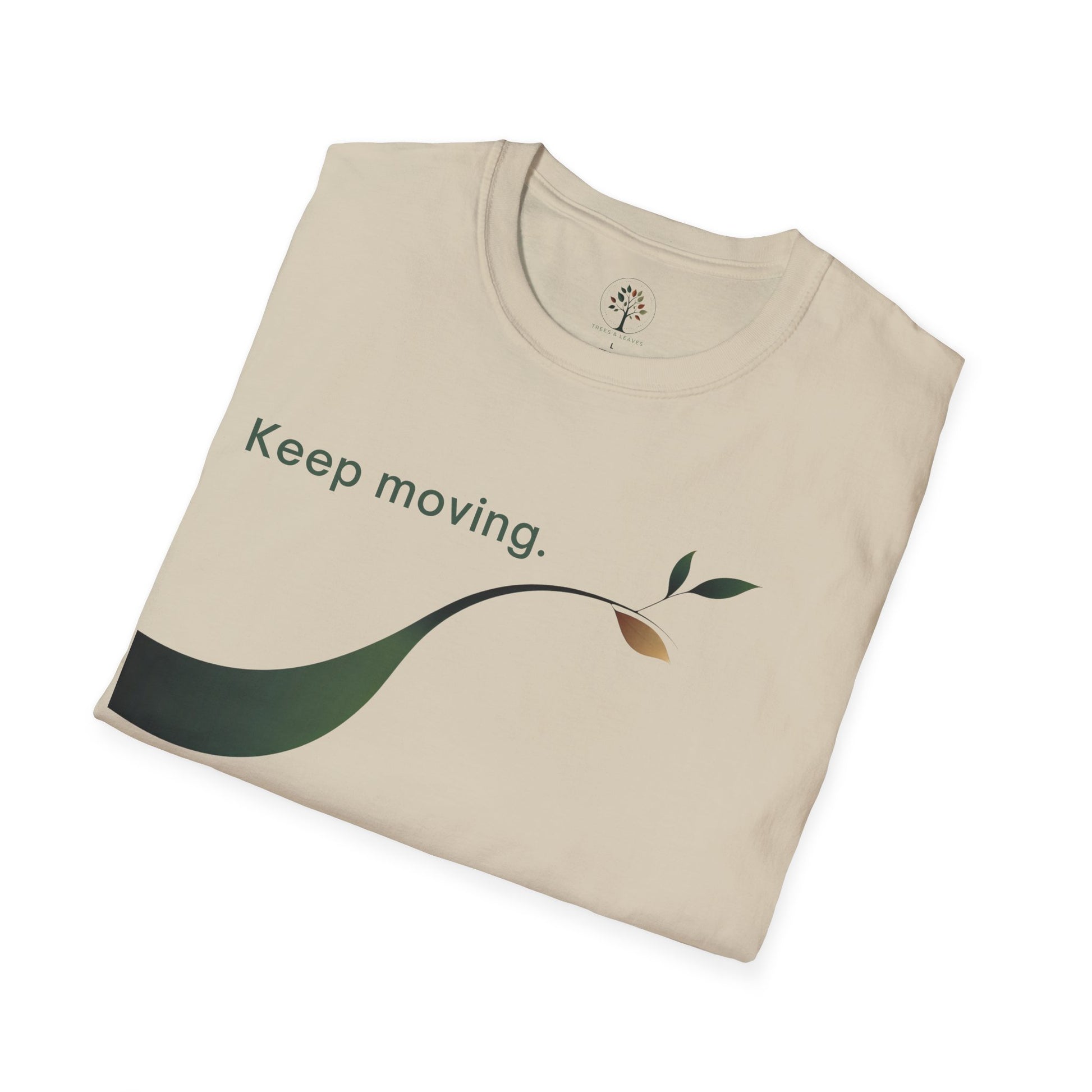 Sand | Keep Moving, folded view
