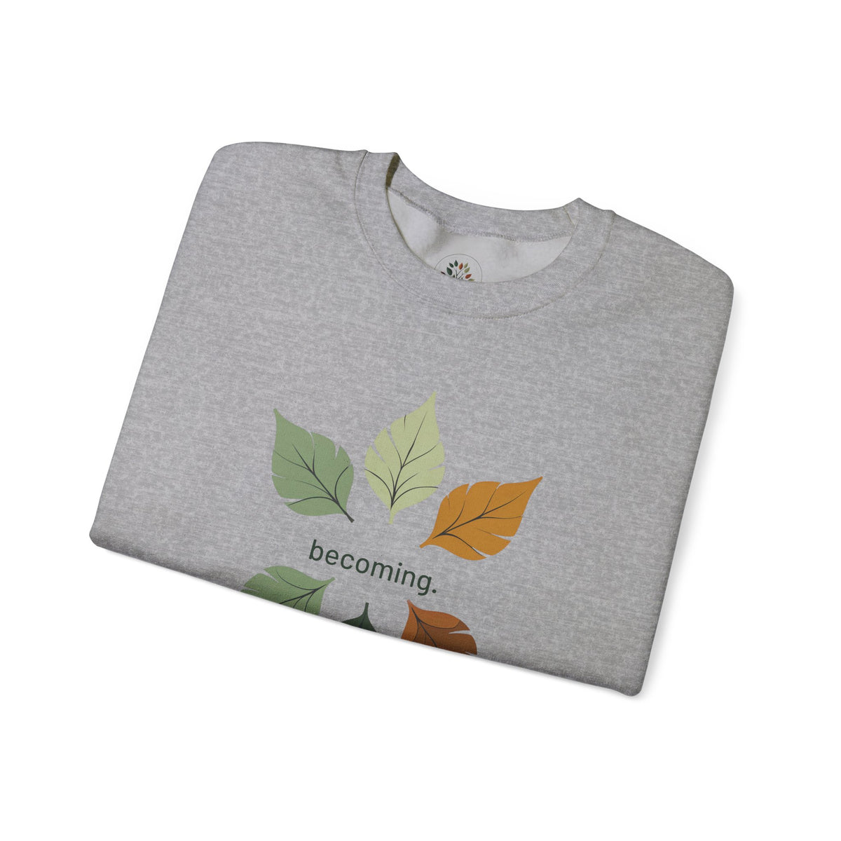 Sport Grey | Becoming Sweatshirt, folded view