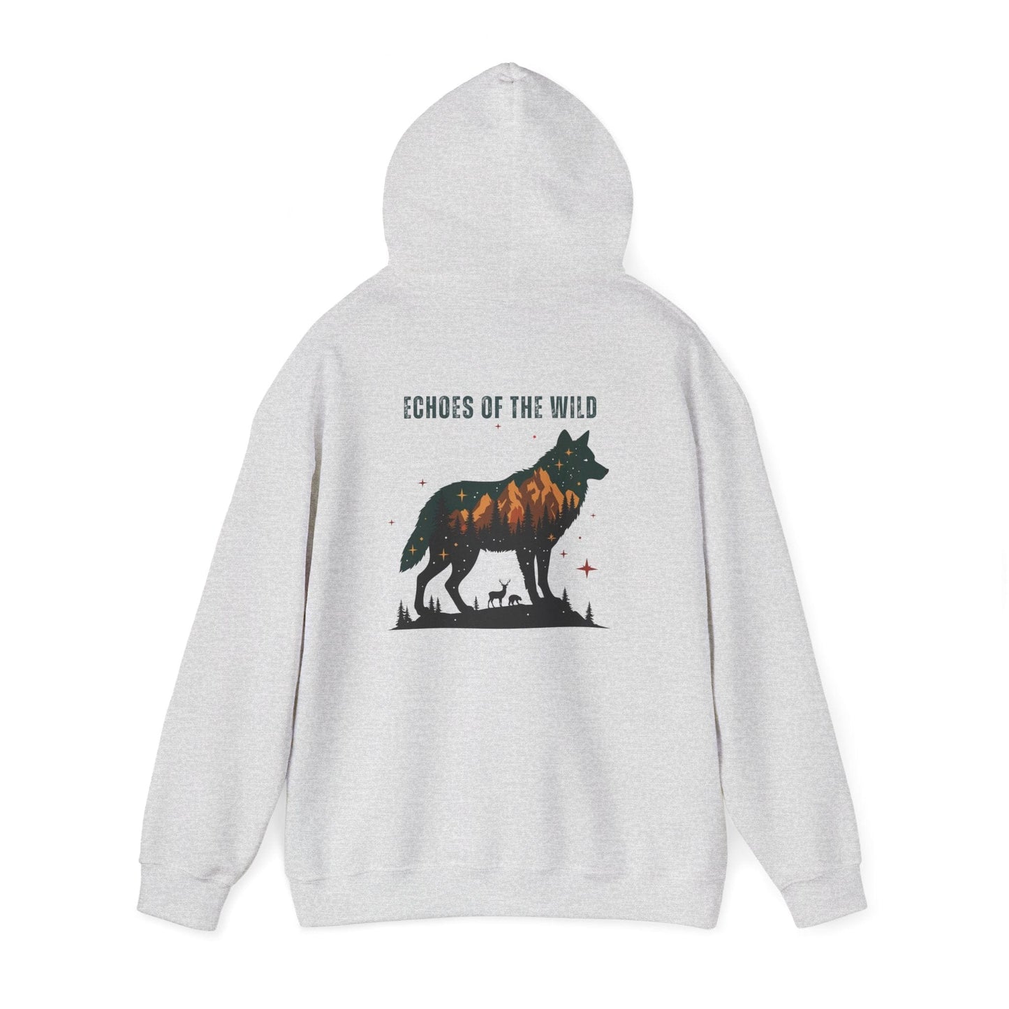 Ash | Echoes of the WIld Hoodie, back view 2
