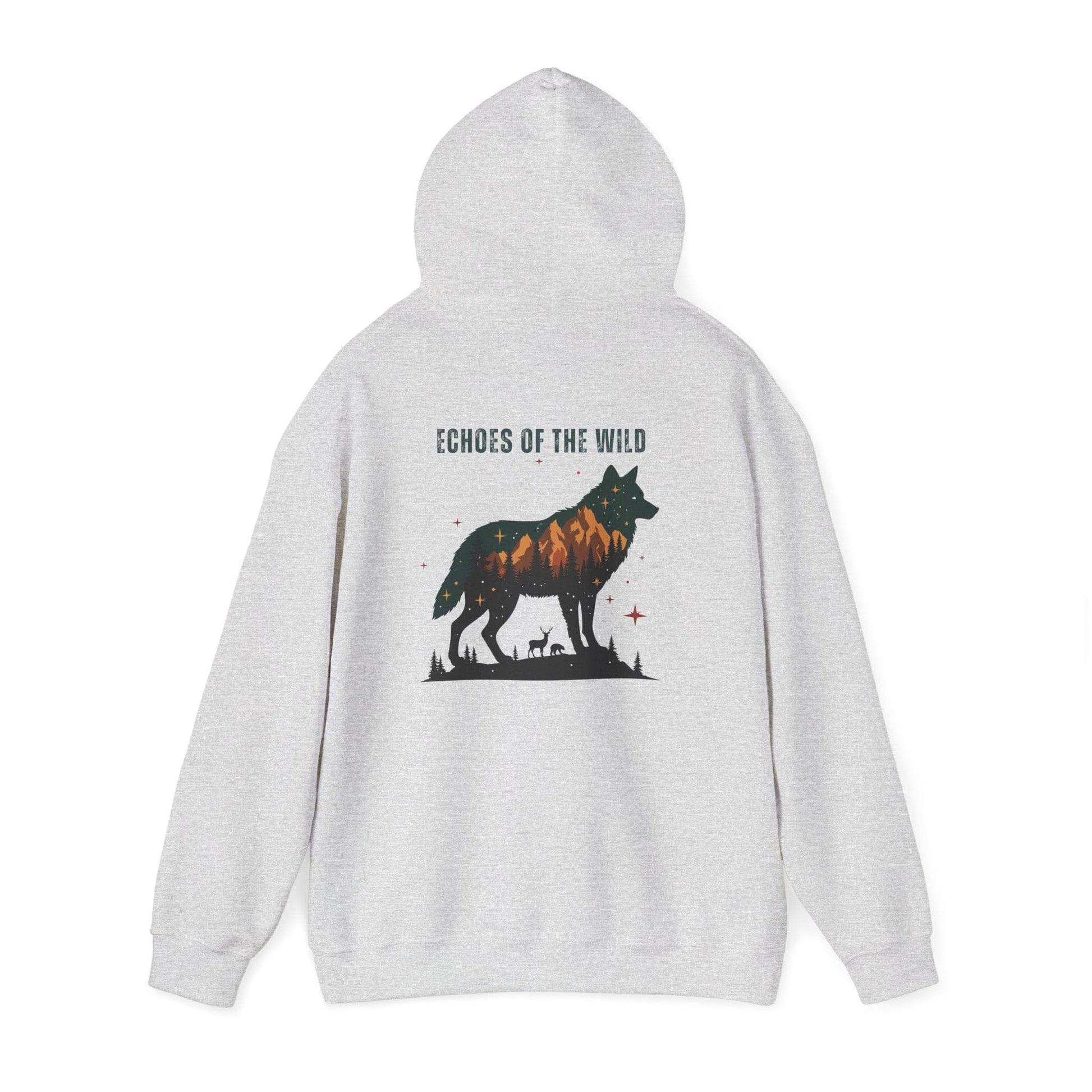 Ash | Echoes of the WIld Hoodie, back view 2