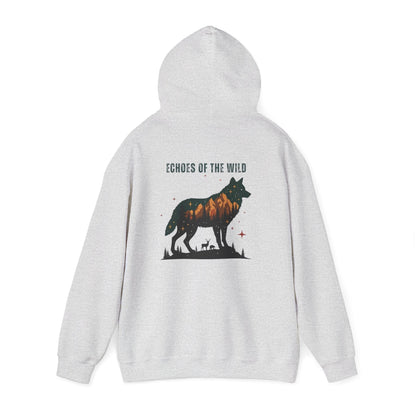 Ash | Echoes of the WIld Hoodie, back view 2