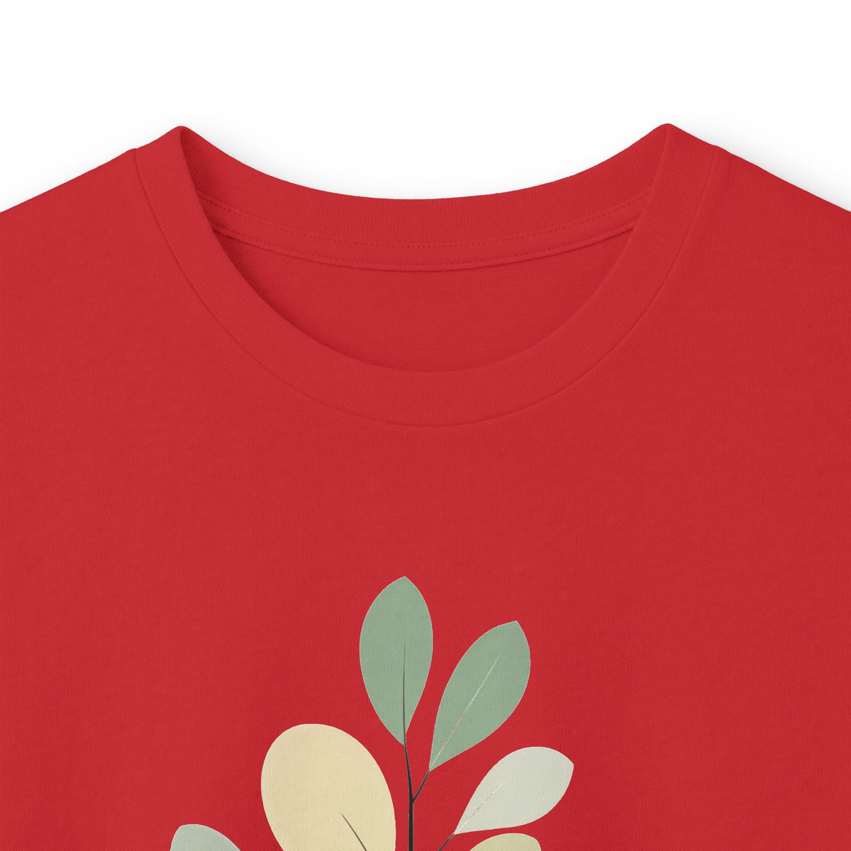 Red | Breathe Long Sleeve Tee, folded view