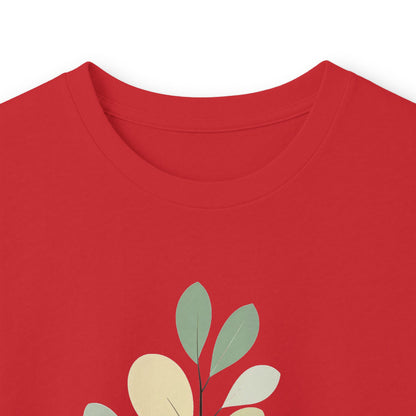Red | Breathe Long Sleeve Tee, folded view