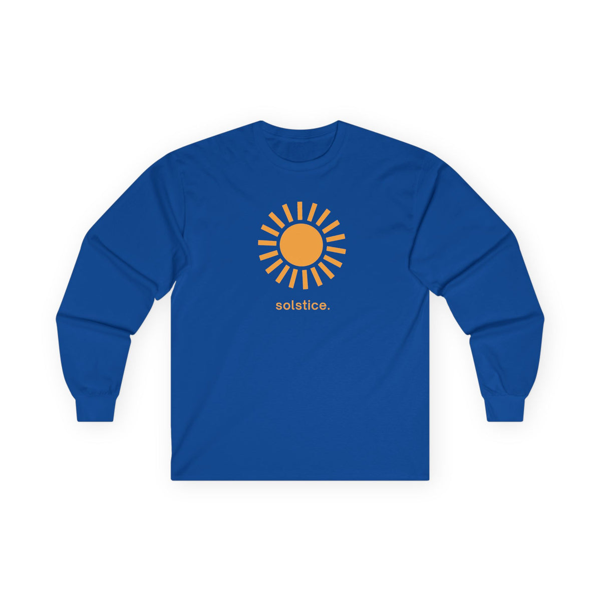 Royal | Solstice Long Sleeve Tee, front view