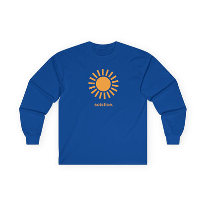 Royal | Solstice Long Sleeve Tee, front view