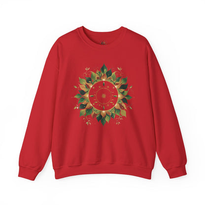 Red | Solar Bloom Sweatshirt, front view