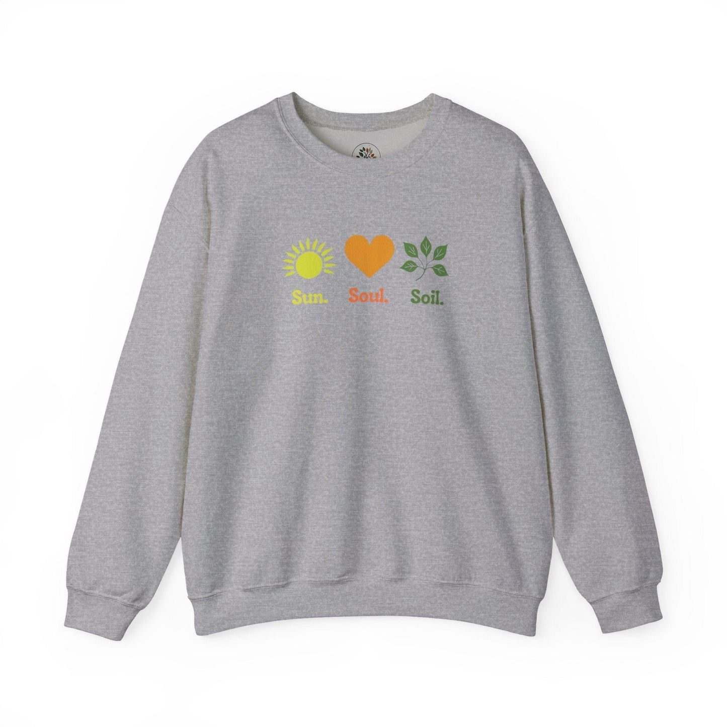 Sport Grey | Sun. Soul. Soil. Sweatshirt, front view