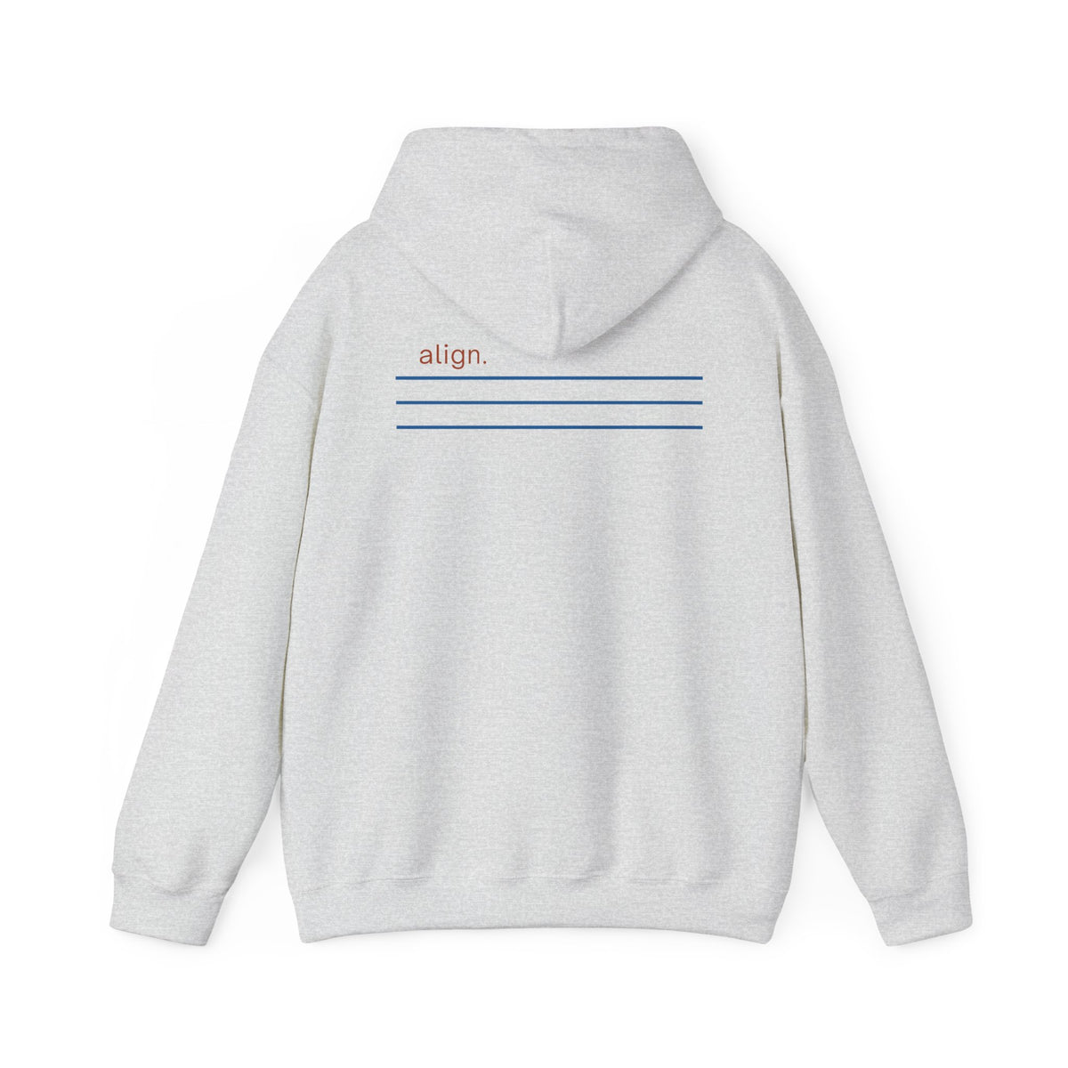 Ash | Align Hoodie, back design view