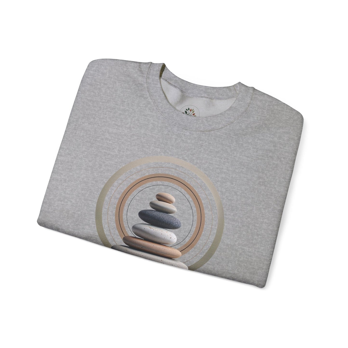 Sport Grey | Echoes of Calm Sweatshirt, folded view