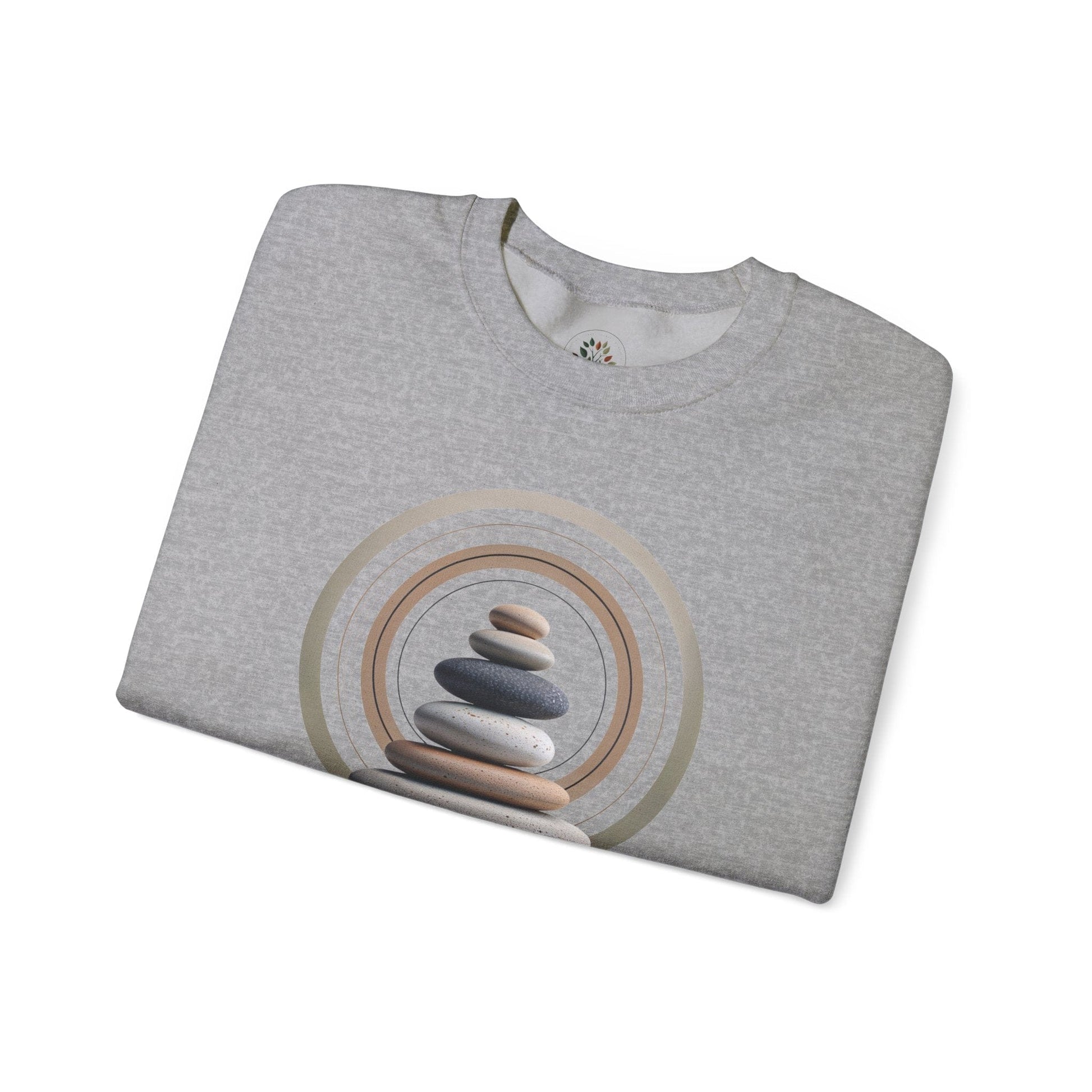 Sport Grey | Echoes of Calm Sweatshirt, folded view