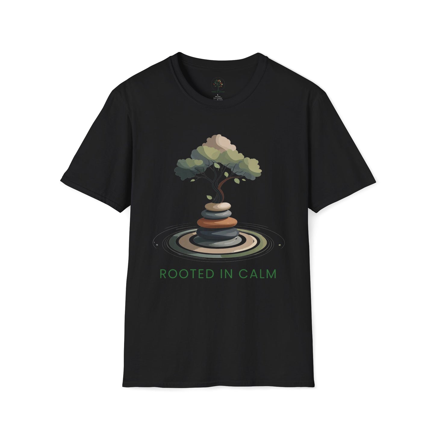 Navy | Rooted in Calm, front view