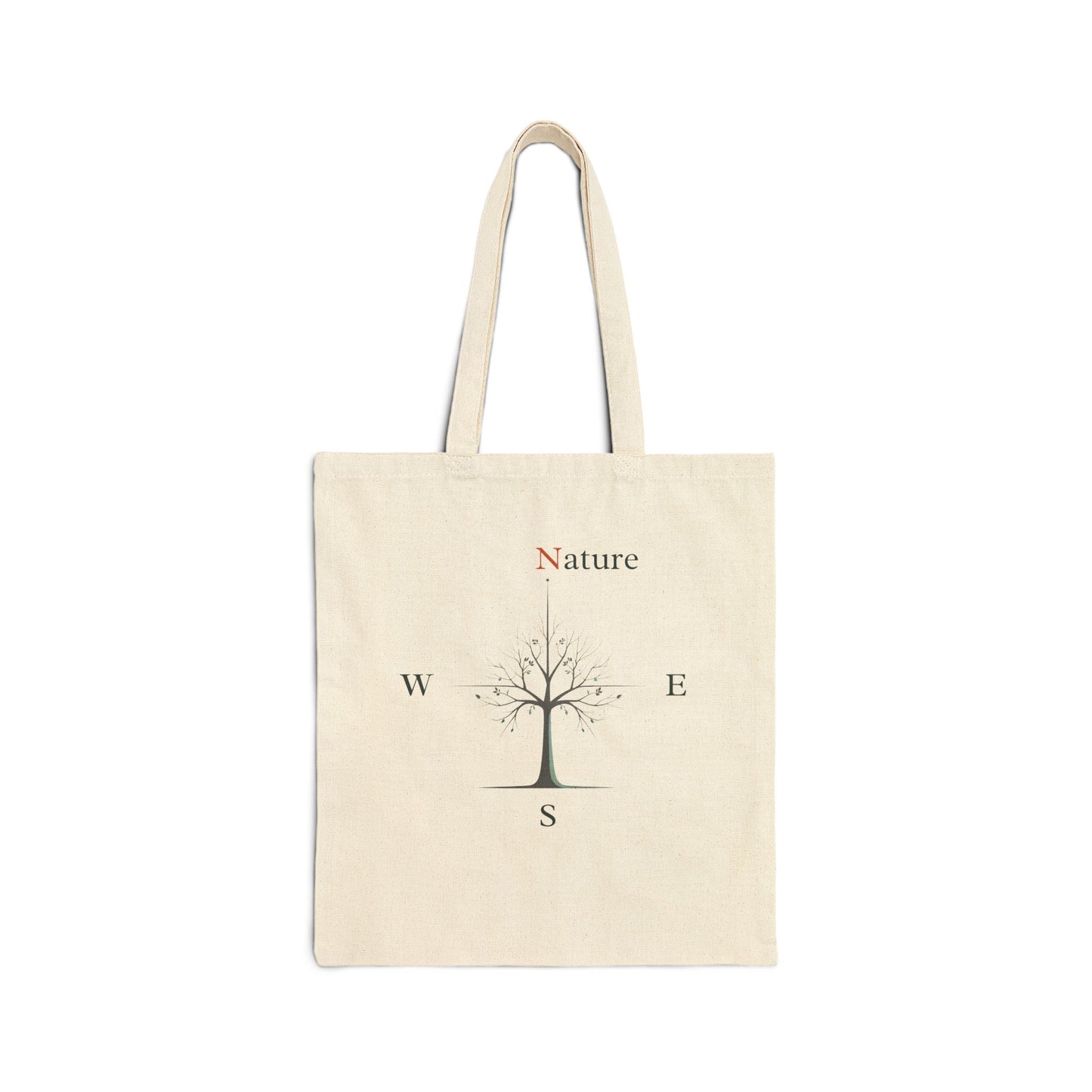 Nature Is My Compass Tote Bag